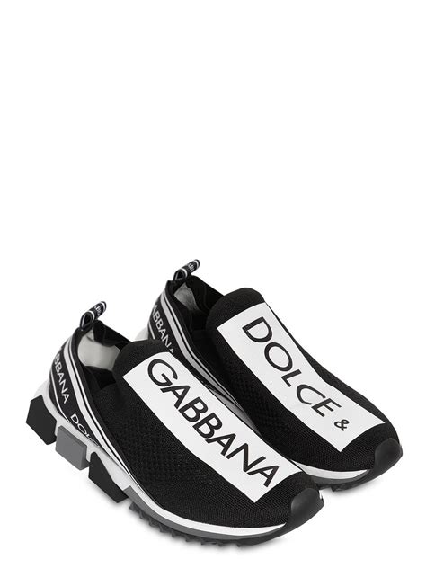 dolce gabbana neoprene slip on sneakers|dolce and gabanna men sneakers.